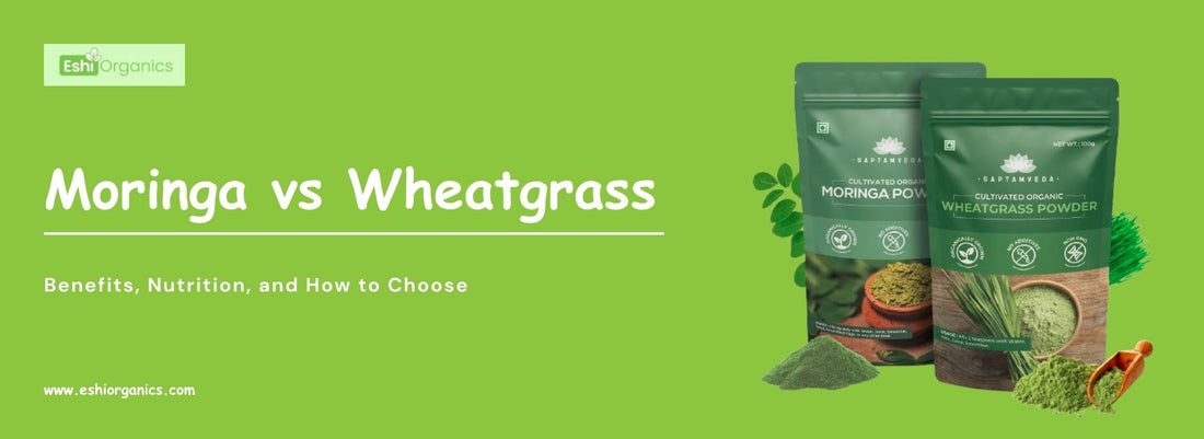 Moringa vs Wheatgrass