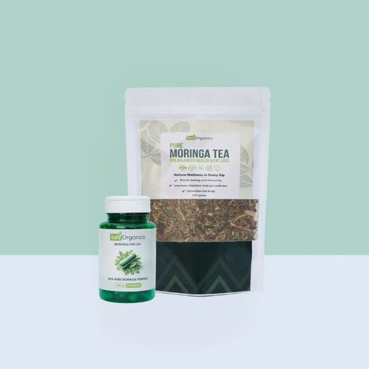 Moringa Tea & Capsules Bundle